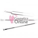 Instrument pentru tratamente cosmetice - CIS056, set 3 bucati + Cutie Cadou